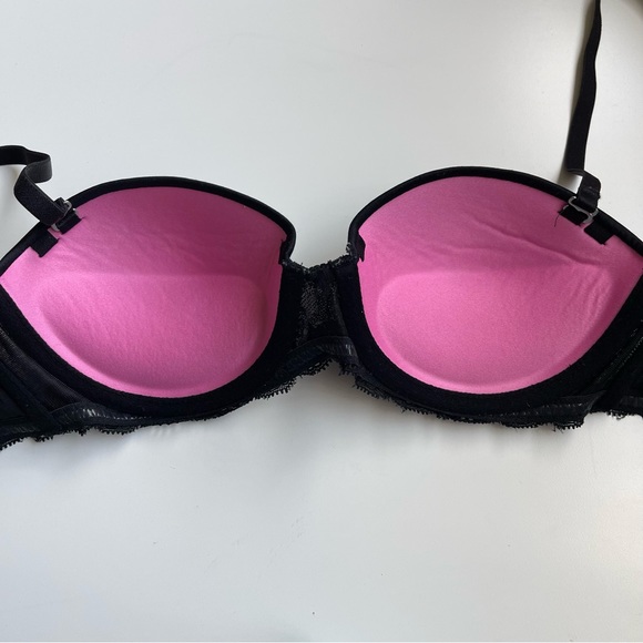 Victoria’s Secret PINK Multi-Way Push-Up Lace Strapless Bra - Picture 7 of 9